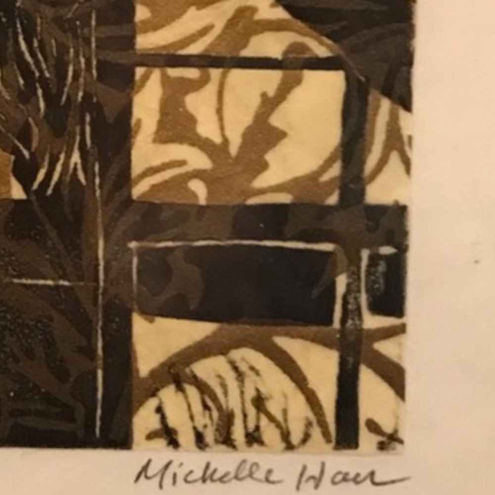 HAND BLOCK PRINTED BY MICHELLE HAN - Picture 4 of 16